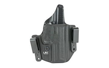Picture of L.A.G. Tactical, Inc. Defender Series, OWB/IWB Holster, Fits H&K VP9, Kydex, Right Hand, Black Finish 9026