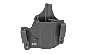 Picture of L.A.G. Tactical, Inc. Defender Series, OWB/IWB Holster, Fits Springfield Hellcat, Kydex, Right Hand, Black Finish 3055