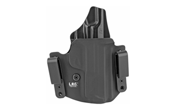 Picture of L.A.G. Tactical, Inc. Defender Series, OWB/IWB Holster, Fits S&W Shield 9EZ, Kydex, Right Hand, Black Finish 4060