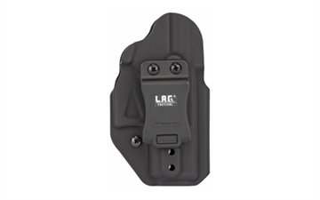 Picture of L.A.G. Tactical, Inc. Liberator MK II, Holster, Ambidextrous, Fits Glock 43, 43X, 43X MOS, Kydex, Black Finish 70001