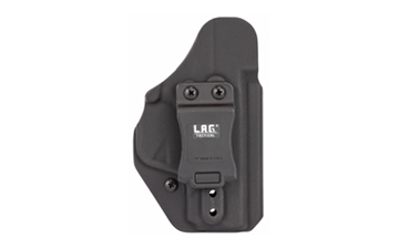 Picture of L.A.G. Tactical, Inc. Liberator MK II, Holster, Ambidextrous, Fits S&W M&P Shield 9/40 3.1" Barrel, Kydex, Black Finish 70300
