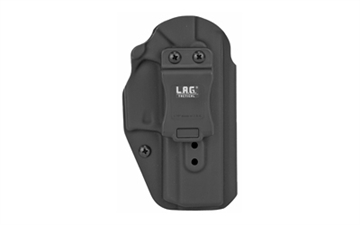 Picture of L.A.G. Tactical, Inc. Liberator MK II, Holster, Ambidextrous, Fits Sig P320C 9/40, Kydex, Black Finish 70401