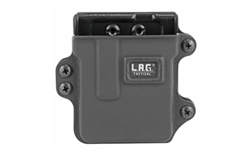 Picture of L.A.G. Tactical, Inc. Single Rifle Magazine Carrier, Fits AR-15 and .223 Accuracy International Magazines, Kydex, Black Finish 35000