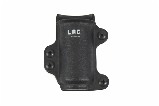 Picture of L.A.G. Tactical MCS Flashlight and Pepper Spray Holster 1.3" Black 36003