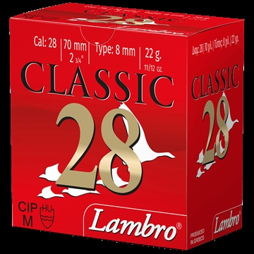 Picture of LAMBRO 28G 2-3/4" 11/12OZ #8SHT 25RD/250RDS 28G8CASE