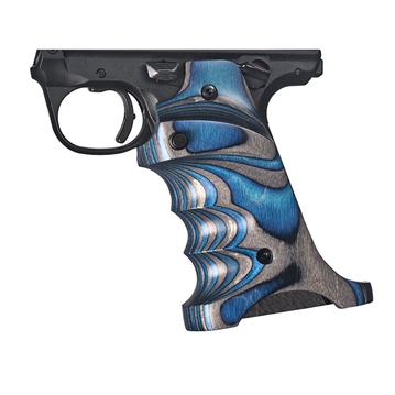 Picture of Volquartsen LAMINATED GRIPS FOR RUGER MARK IV 22/45 BLUE VF45TG-BL