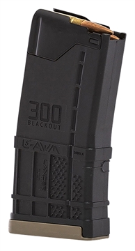 Picture of Lancer Systems Magazine, L5 Advanced Warfighter, 300 Blackout, 20 Rounds, Fits AR Rifles, Polymer, Opaque Black 999-000-4280-05 428005