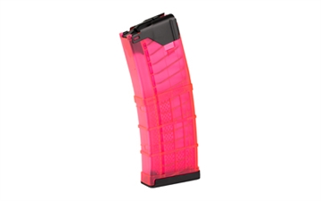 Picture of Lancer Systems Magazine, L5 Advanced Warfighter, 223 Remington/556NATO, 30 Rounds, Fits AR Rifles, Polymer, Translucent Pink 999-000-2320-51 999000232051