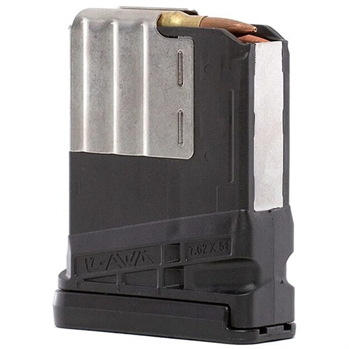Picture of Lancer Systems L7AWM 5 GEN2 .308 WIN 5RD MAGAZINE OPAQUE BLACK L7-G2-05-BLK