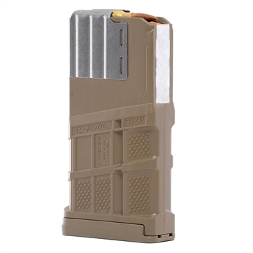 Picture of LANCER SYSTEMS MAGAZINE L7AWM SR-25 7.62X51 20RD OPAQUE FDE GEN2 L7G220FDE 738435624538