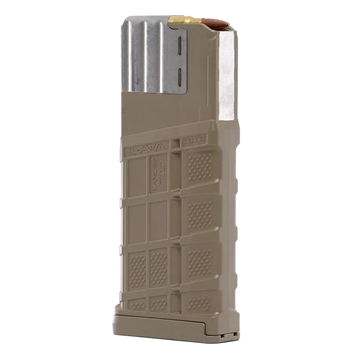 Picture of LANCER SYSTEMS MAGAZINE L7AWM SR-25 7.62X51 25RD OPAQUE FDE GEN 2 L7G225FDE 738435624583