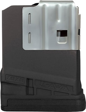 Picture of LANCER SYSTEMS MAGAZINE L7AWM SR-25 7.62X51 5RD OPAQUE BLACK L705BLK