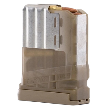 Picture of LANCER SYSTEMS MAGAZINE L7AWM SR-25 G2 7.62X51 10RD TRANSLUCENT FDE L7G210TDE 738435624514