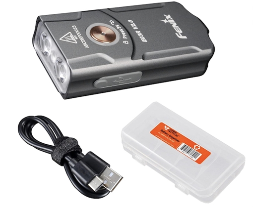 Picture of LAND RUN BRANDS, LLC KEYCHAIN LGT 500L RECHRG USBC FX- E03RV2-GREY
