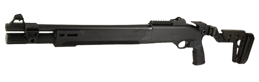 Picture of Langdon Tactical Tech Beretta 1301 3" 7+1 18.50" Black Heat Shield Barrel, Black Anodized Aluminum Receiver, Black Chisel Folding Synthetic Stock, Beretta Patrol Forend LTT1301HBCFBLK