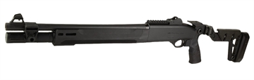 Picture of Langdon Tactical Tech Beretta 1301 3" 7+1 18.50" Black Heat Shield Barrel, Black Anodized Aluminum Receiver, Black Chisel Folding Synthetic Stock, Beretta Patrol Forend LTT1301HBCFBLK