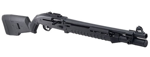 Picture of Langdon Tactical Tech Beretta 1301 3" 7+1 18.50" Black Oxide Heat Shield Barrel, Black Aluminum Receiver, Black Magpul Polymer Stock, Modified Magpul Zhukov Forend LTT1301HZFRMBLK