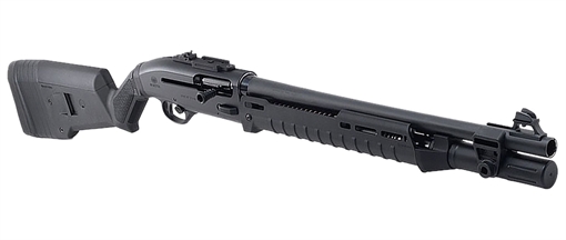 Picture of Langdon Tactical Tech Beretta 1301 3" 7+1 18.50" Black Oxide Heat Shield Barrel, Black Anodized Aluminum Receiver, Black Magpul Synthetic Stock, Modified Magpul Zhukov Forend LTT1301HZMBLK