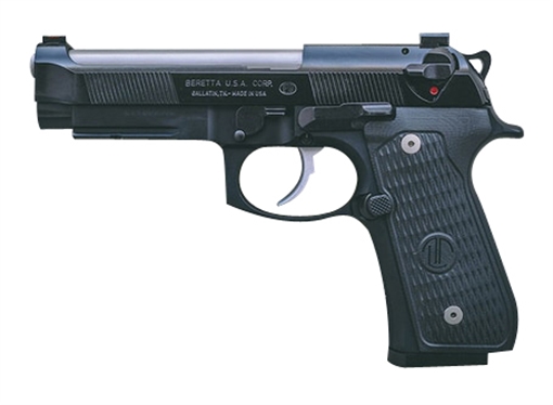 Picture of Langdon Tactical Tech Beretta 92 Elite Centurion 9mm Luger 18+1 4.25" Stainless Target Crown Steel Barrel, Black Cerakote Serrated Steel Slide, Black Cerakote Black VZ G10 Grip LTT92TTJ