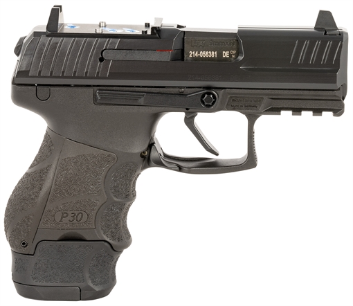 Picture of Langdon Tactical Tech LTTLP30SKFTJRDO P30SK LEM DAO 9mm Luger 10+1(2)/13+1(1) 3.30", Black, Polymer Picatinny Rail Frame, RMR Optic Cut Slide, Grayguns Flat Face Trigger w/Trigger Job LTTLP30SKFTJRMR