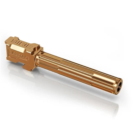 Picture of Lantac 9ine G17 Fluted Handgun Barrel Non Threaded Bronze 01-GB-G17-NTH-BRNZ