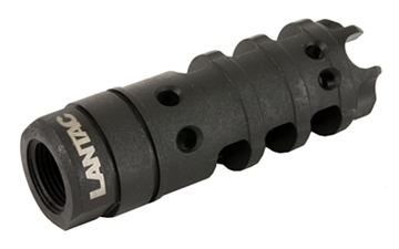 Picture of LanTac USA LLC Dragon, Muzzle Brake, 9MM, Fits Sig MPX Pistol Only, Black Nitride Finish, Hardened Milspec Steel, M13.5X1LH Thread Pitch DGN9MMC