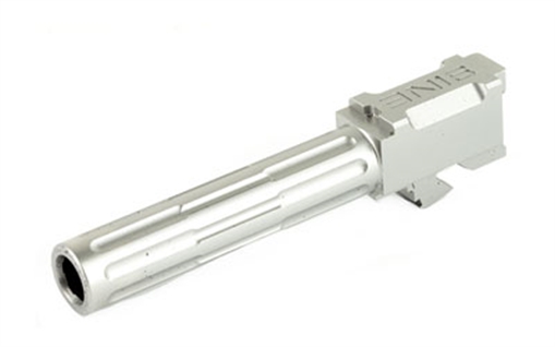 Picture of LanTac USA LLC 9INE, Barrel, 9MM, Stainless, 1:10, Fluted, Fits Glock 19 01-GB-G19-NTH-SS
