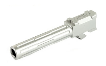 Picture of LanTac USA LLC 9INE, Barrel, 9MM, Stainless, 1:10, Fluted, Fits Glock 19 01-GB-G19-NTH-SS