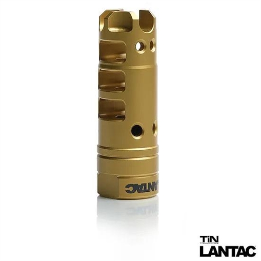Picture of Lantac Dragon Muzzle Brake .223/556 Gold Titanium Nitride DGN556B-TIN