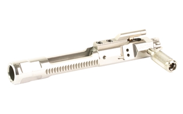 Picture of LanTac USA LLC Enhanced Side Charger Bolt Carrier Group, Fits AR15, M16 Style, Nickel Boron Finish, Silver 01-UP-SC-NIB-EBCG 01UPSCNIBEBCG