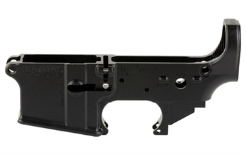 Picture of LanTac USA LLC SF15 Forged AR-15 Lower Receiver, Anodized Finish , Black 01-RV-LWR-SF15