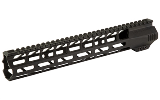 Picture of LanTac USA LLC Spada Free Float Handguard, 12.5", Fits AR-15, Anodized Finish, Black, Includes All Necessary Mounting Hardware 01-HG-012-SPADA-ML