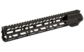 Picture of LanTac USA LLC Spada Free Float Handguard, 12.5", Fits AR-15, Anodized Finish, Black, Includes All Necessary Mounting Hardware 01-HG-012-SPADA-ML