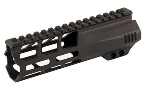 Picture of LanTac USA LLC Spada Free Float Handguard, 6.75", Fits AR-15, Anodized Finish, Black, Includes All Necessary Mounting Hardware 01-HG-006-SPADA-ML