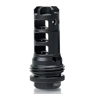 Picture of LanTac USA LLC Dragon, Muzzle Brake, ASR Quick Mount Suppressor Adapter, 308 Winchester, Nitride, Hardened Milspec Steel, Black DGN762B-ASR