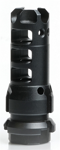 Picture of LanTac USA LLC Dragon, Muzzle Brake, 308WIN/762NATO, Black Color, With Dead Air Sandman KEYMO Suppressor Mount, Includes Timing Shim DGN762B-DA DGN762BDA
