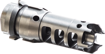 Picture of Lantac Drakon Muzzle Brake AK 7.62X39 14x1MM L/H Thread with Dead Air Keymount DGNAK47B-DA