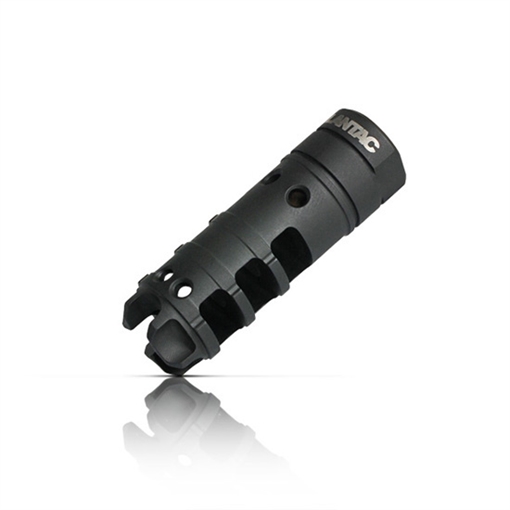 Picture of LanTac USA LLC Drakon Muzzle Brake, 762X39, 14X1, Fits AK Rifles And Variants, Hardened Milspec Steel, Black Nitride Finish DGNAK47B