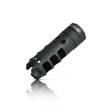 Picture of LanTac USA LLC Drakon Muzzle Brake, 762X39, 14X1, Fits AK Rifles And Variants, Hardened Milspec Steel, Black Nitride Finish DGNAK47B