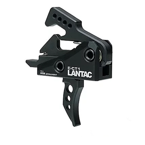 Picture of LanTac USA LLC ECT-1, Single Stage Trigger, 3.5LB Pull Weight, Curved Shoe, Fits AR Pattern Receivers, Non-Adjustable, Anodized, Black 01-LP-ECT1C