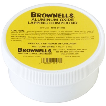 Picture of Brownells LAPPING COMPOUND, ALUMINUM, OXIDE, #800 GRIT E10041800