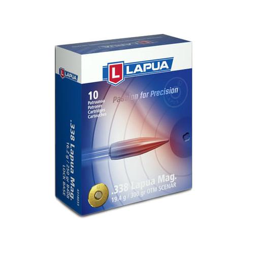 Picture of Lapua Rifle Ammunition .338 Lapua Mag 300 gr HPBT 2723 fps 10/ct 4318013