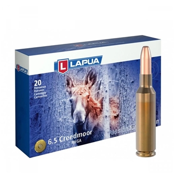 Picture of Lapua Rifle Ammuntion 6.5 Creedmoor 156gr Mega SP 20/ct 4316064