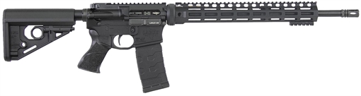 Picture of Larue Tactical LT15 MLOK 5.56 30+1 18" Stealth Barrel Black Right Hand LT1555618MLOK