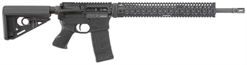 Picture of Larue Tactical LT15 Quad Rail 5.56 30+1 18" Stealth Barrel Black Right Hand LT1555618QUAD
