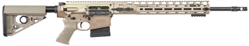 Picture of Larue Tactical LT10 MRGG MLOK 308 10+1 20" Stealth Fluted Barrel FDE Right Hand LTMRGGS308W20FDELC
