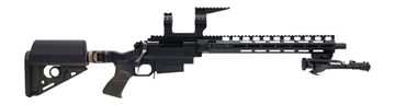 Picture of Larue Tactical LT-BC-SIETE-65CM Siete Tactical Briefcase 6.5 Creedmoor 5+1 17" Black Match Grade Threaded Barrel, Black Aluminum Receiver w/Picatinny Rail, M-LOK Handguard, LaRue RAT Black Polymer Sto
