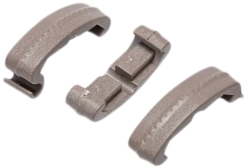 Picture of Larue Tactical IndexClips Rail Covers Low Profile FDE Polymer Fits AR-15 1913 Picatinny Rail Mount LT708FDE