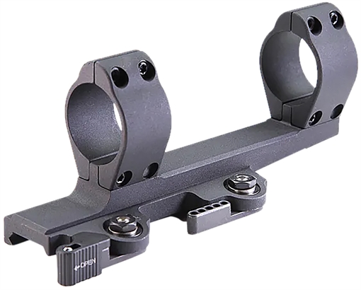 Picture of Larue Tactical Cantilever QD Scope Mount Black 30mm Tube Medium Rings 20 MOA LT7453020