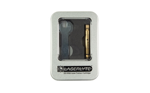 Picture of LaserLyte Laser Cartridge Trainer, Bore Sighter, Fits 223 Remington, Red Laser, Brass 1226988